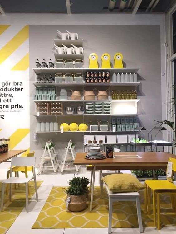 Colorful IKEA Display