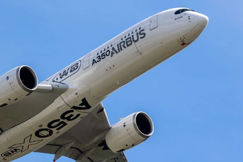 Airbus Airplane taking off